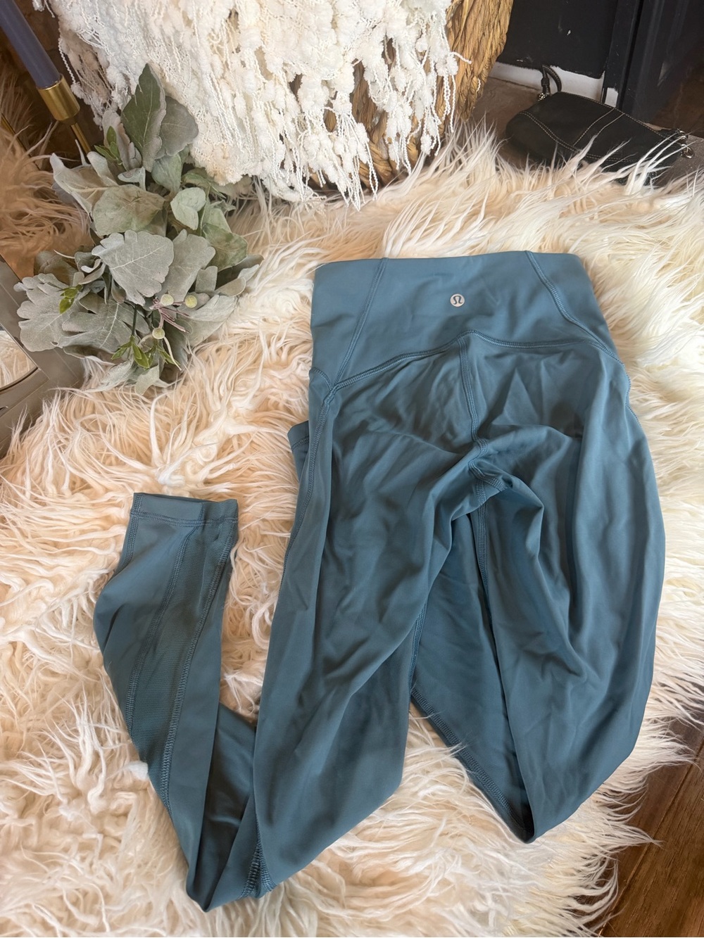lululemon athletica Kids Teal-Blue Performance Leggings